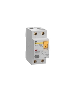 УЗО Karat ВД3-63 63А 1P+N тип AC 30 мА 6 кА (MDV20-2-063-030) Iek