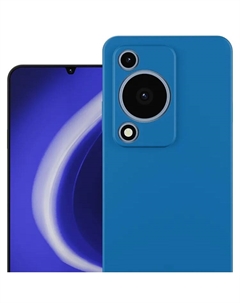 Чехол-накладка Silicone Case для Huawei Nova Y63/Y72/Y72s Синий Krutoff