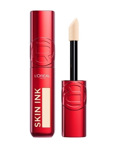 Стойкий тональный крем-консилер для лица с матовым финишем L'oreal Infallible Skin Ink 2-in-1 Foundation Concealer L'oreal paris