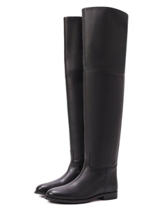 Кожаные ботфорты 12storeez