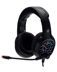 Наушники с микрофоном HS-L930G snorter черный 2.1м мониторные usb оголовье Oklick