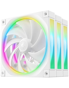 Вентилятор для корпуса FL14 WH-3 IN 1 140mm, 500-1700rpm, 66.59CFM, 31.46dBa (3-pack) Deepcool