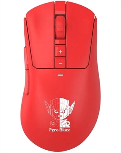 Мышь Wireless Bloody R73 Ultra красный/рисунок оптическая 20000dpi USB-C 7but (2076545) A4tech