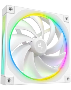 Вентилятор для корпуса FL14 WH 140mm, 500-1700rpm, 66.59CFM, 31.46dBa Deepcool