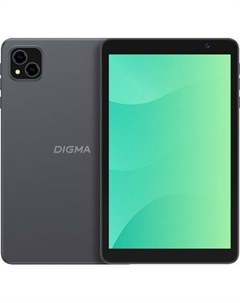 8" Планшет Digma G8 3/32 GB SC9863A 4G, 1280 x 800, Android 15 Go, темно-серый