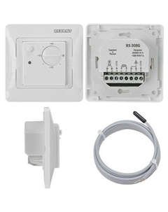 Терморегулятор RX-308G белый Rexant