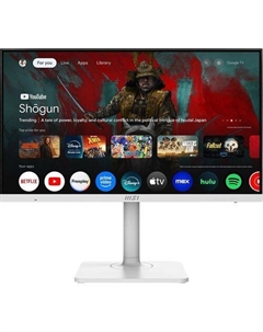 27" Монитор MSI Modern MD272UPSW, 3840x2160, IPS, 1хHDMI, 1хDP, белый Msi