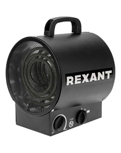 Электрическая тепловая пушка 60-0037, 3кВт, черный Rexant