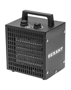Электрическая тепловая пушка 60-0041, 2кВт, черный Rexant