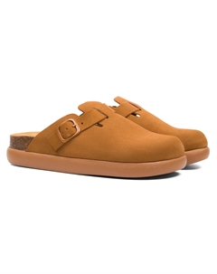 Женские сабо, коньячные Scholl