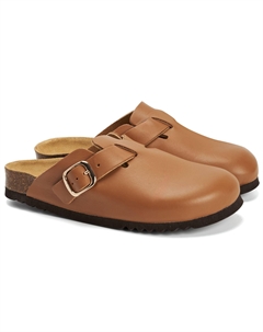 Женские сабо, коньячные Scholl