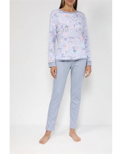 Пижама из смесового хлопка Massana