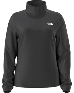 Женская флисовая кофта Mistyescape с молнией на четверть, Tnf Black/Tnf Black The north face