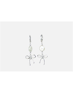 Серьги Gelido, с жемчугом и бантом 2 шт Lanzerotti