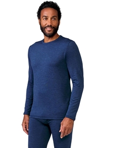 Флисовая базовая кофта Force Grid, Deep Navy Space Dye Free country