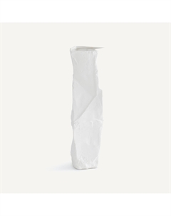 Ваза с геометрическим дизайном из матовой керамики В51 см Risa белый Am.pm.