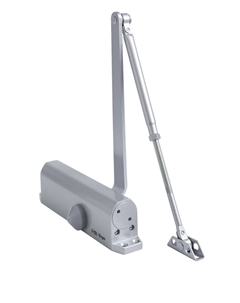 Доводчик дверей тундра g072 морозостойкий, до -50, до 120 кг, цвет серебро Tundra