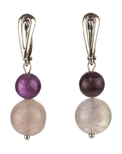 Серьги Бусики-колечки