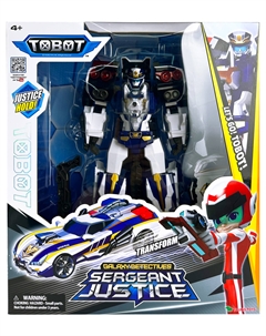 Робот-трансформер ТОБОТ Сержант Джастис NEW Tobot