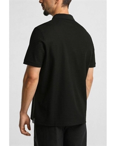 Поло хлопковое текстурное Calvin klein
