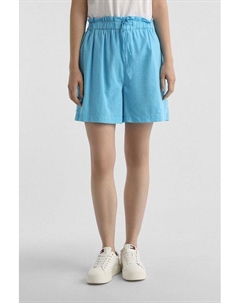 Шорты хлопковые на кулиске Piombo