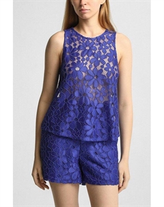 Топ без рукавов с шитьем Desigual