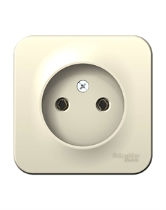 Розетка Schneider Electric Blanca, открытый монтаж, однопостовая, 16A, в сборе, IP20, молочный (BLNRA000102) Schneider electric