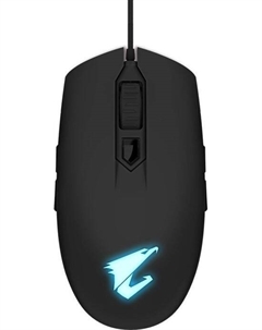 Мышь проводная GM-AORUS M2, 6200dpi, оптическая светодиодная, USB, черный (GM-AORUS M2) Gigabyte