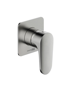 Смеситель для душа встраиваемый WasserKraft Spree однорычажный с переключателем без лейки никель (1451) Wasserkraft