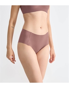 Трусы с закрытые с высокой талией Zero Feel 20 каштановый Sloggi