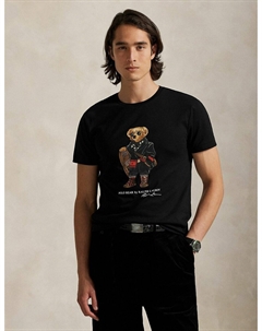 Футболка Polo Bear Custom Slim Fit черный Polo ralph lauren