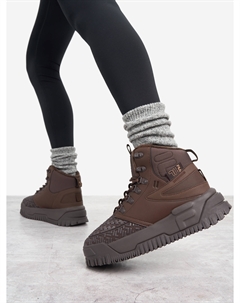 Кеды утепленные женские Powder Snkr, Коричневый Fila