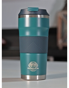 Термокружка Таежный изумруд 0.48л, Зеленый Сибирь