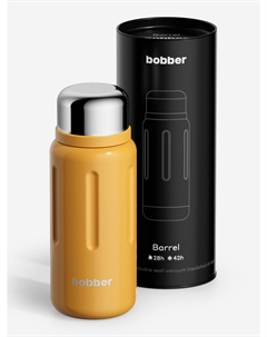 Термос вакуумный Barrel 770 мл с широким горлом и ситечком, тепло до 28 часов, оранжевый, Оранжевый Bobber