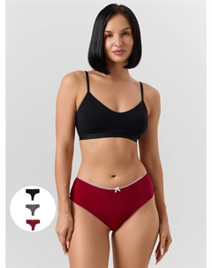 Трусы бразилиана женские в наборе, 3 шт Mark formelle