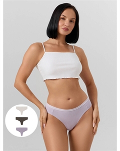 Трусы бразилиана женские в наборе, 3 шт Mark formelle