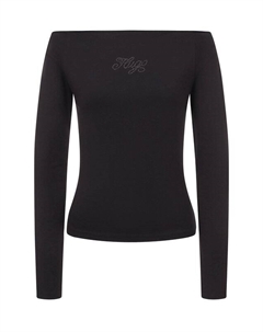 Хлопковый топ Hugo blue