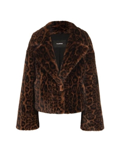 Шуба из экомеха Flashin'