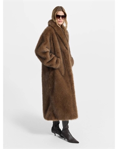 Длинная шуба из экомеха Love republic