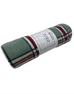 Плед Dandy, 120x150 см, флис, красно-зеленый Тайпит тд