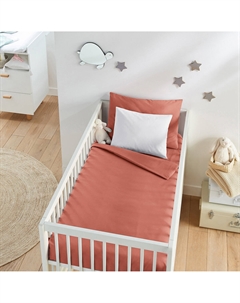 Пододеяльник детский из биохлопка Scnario розовый La redoute interieurs