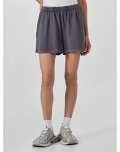 Шорты женские черные с обработкой эйсид Mark formelle