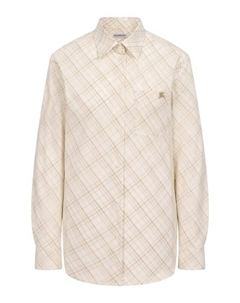 Хлопковая рубашка Burberry