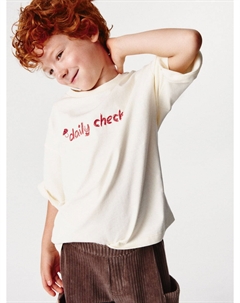 Футболка оверсайз с вышивкой для мальчиков Sela