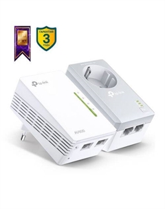 Сетевой адаптер HomePlug AV/Wi-Fi TP-LINK TL-WPA4226KIT Ethernet, 2 шт. Tp-link