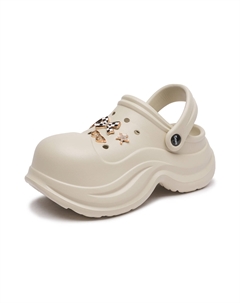 Клоги женские экрю, цвет Ecru 15 mins