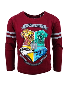 Рубашка с длинным рукавом, бордовый Harry potter
