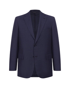 Пиджак из шерсти и шелка Brioni