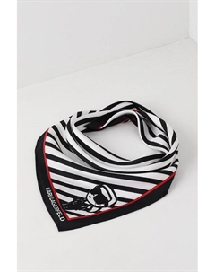 Платок шелковый с принтом Karl lagerfeld
