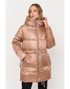 Полупальто утепленное с капюшоном на кулиске Franco vello